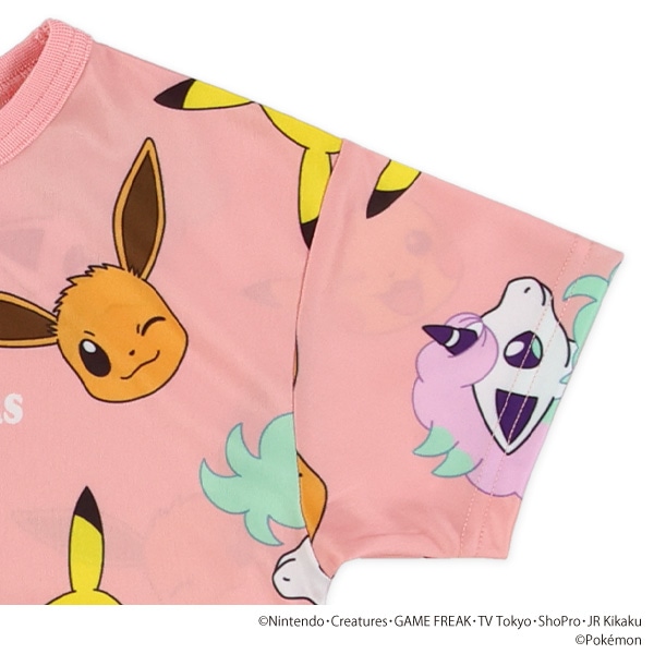 ポリエステルスムース半袖Tシャツ（ポケモン）
