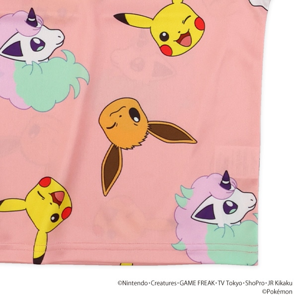 ポリエステルスムース半袖Tシャツ（ポケモン）