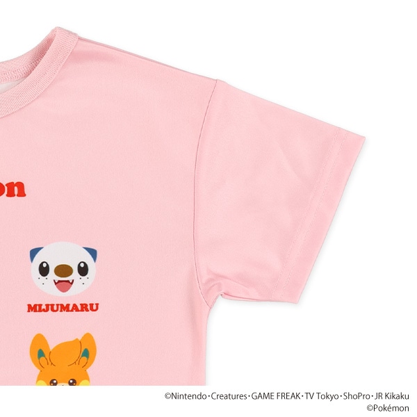 ポリエステルスムース半袖Tシャツ（ポケモン）
