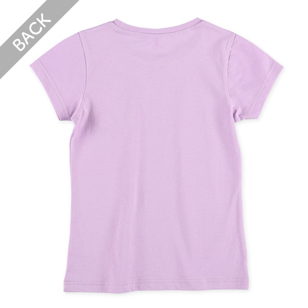 胸ポケット発泡プリント半袖Tシャツ