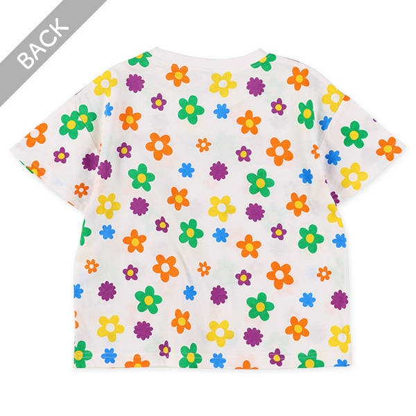 カラフルモチーフ半袖Tシャツ