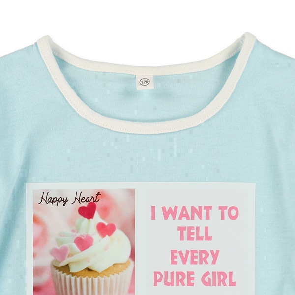 くま転写半袖Tシャツ