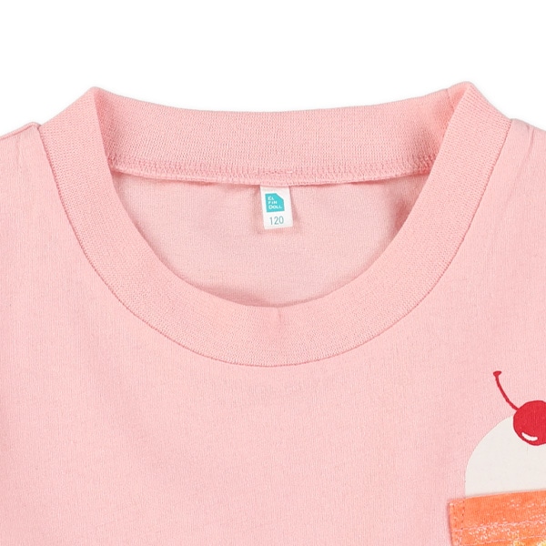 ガールズポケットドリンク半袖Tシャツ