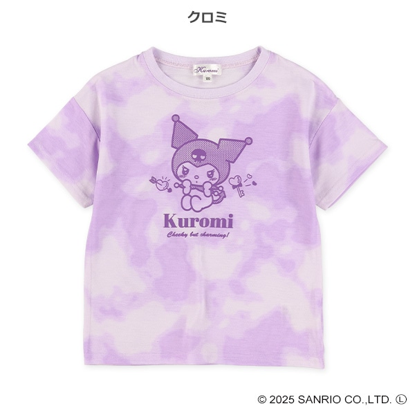タイダイ風半袖Tシャツ（マイメロディ・クロミ）