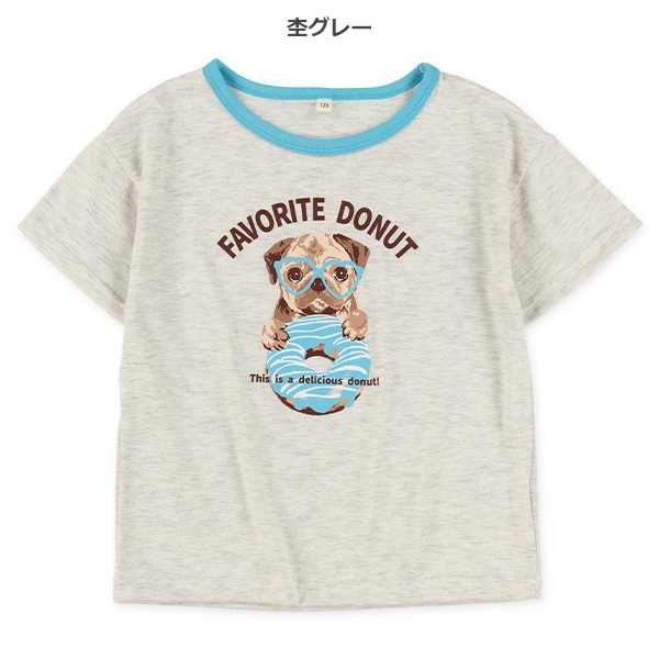 いぬメガネ半袖Tシャツ