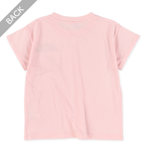 ポケットくまドリンク肩おちビッグ半袖Tシャツ