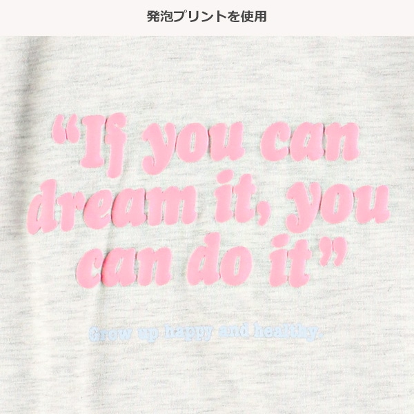 ロゴ発泡プリント半袖Tシャツ