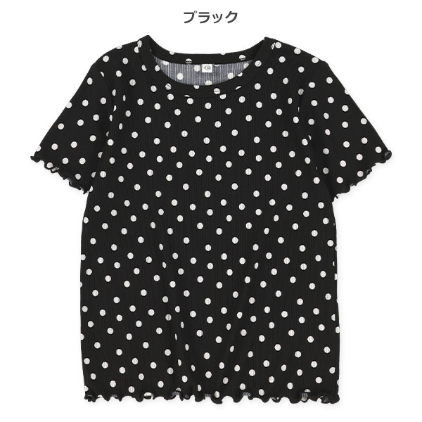 テレコドット・ボーダー半袖Tシャツ