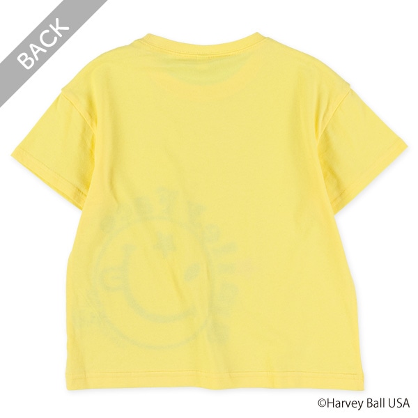 スマイリー裾プリント半袖Ｔシャツ