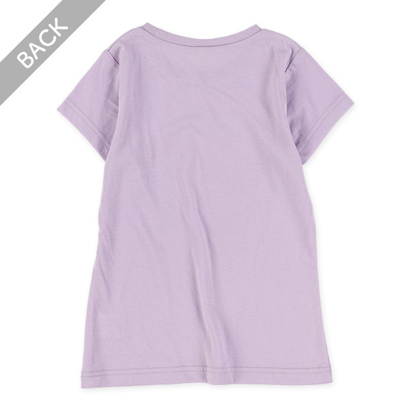 ねこ花ハート半袖Tシャツ