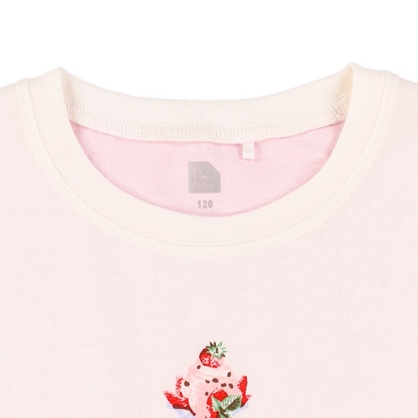 スイーツバイカラードルマン半袖Tシャツ