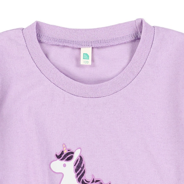 箔プリント半袖Tシャツ