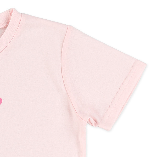 ラメプリント半袖Tシャツ