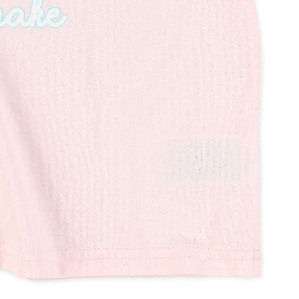 ラメプリント半袖Tシャツ