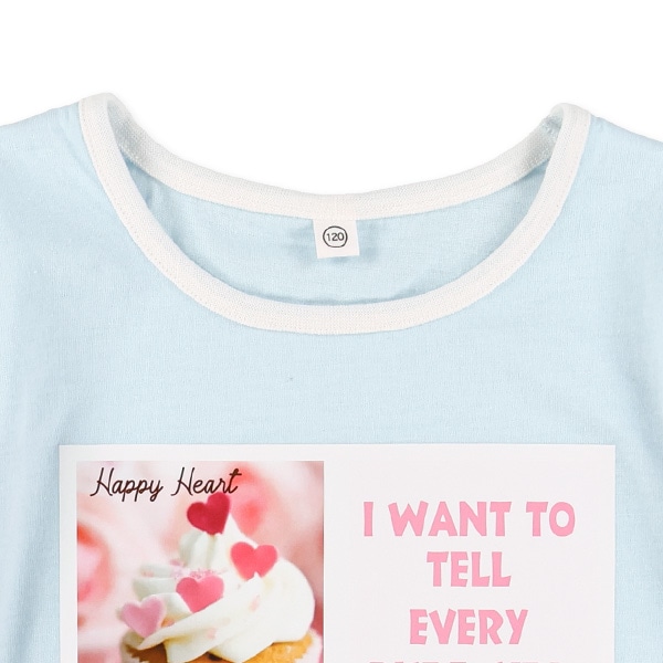 くま転写半袖Tシャツ