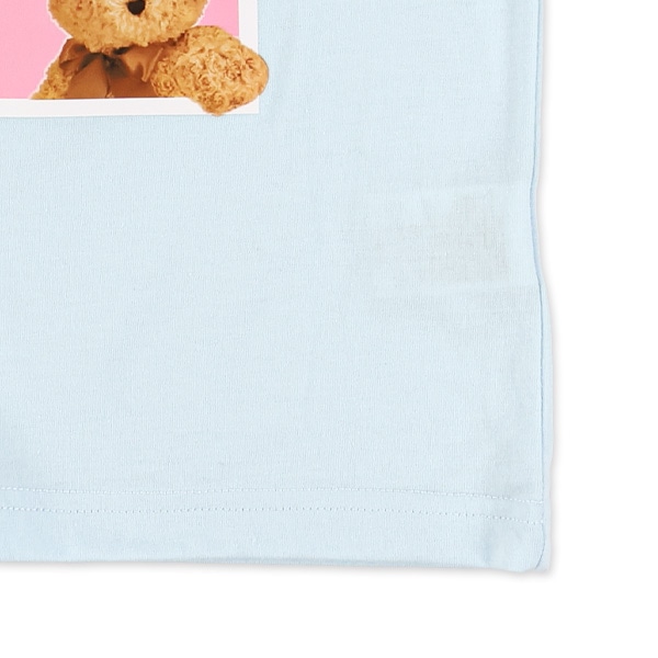 くま転写半袖Tシャツ