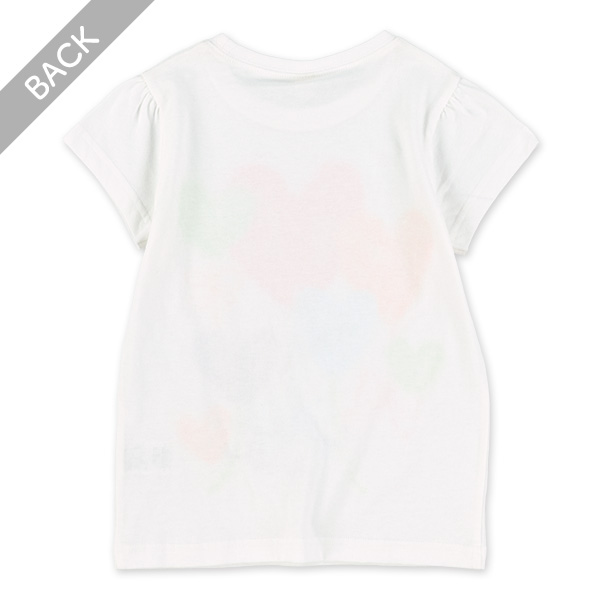 カラフルハートリボン半袖Tシャツ