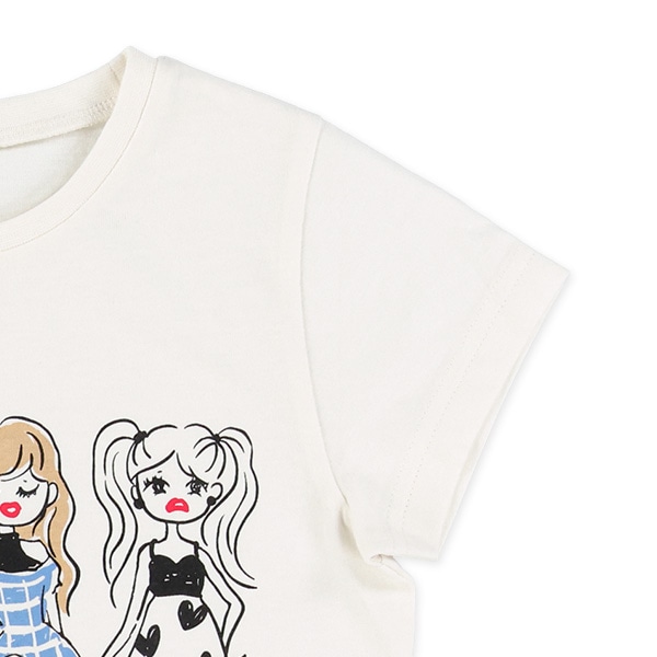 おしゃれガールズ半袖Tシャツ