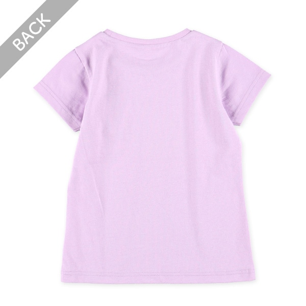 胸ポケット発泡プリント半袖Tシャツ