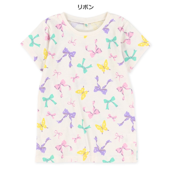 総柄半袖Tシャツ