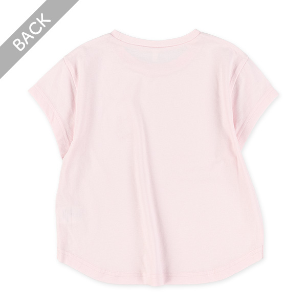 胸刺繍半袖Tシャツ