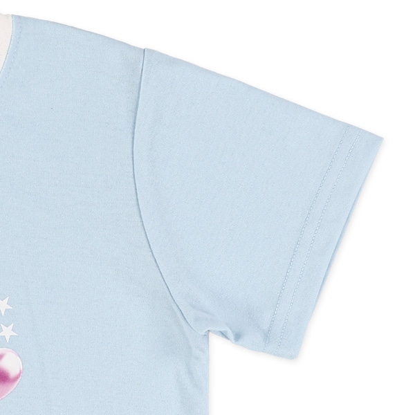 ハート転写プリント半袖Tシャツ