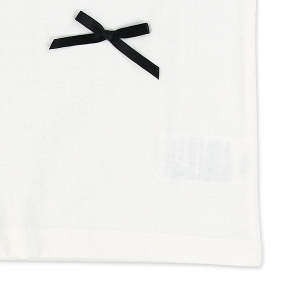 リボン半袖Tシャツ