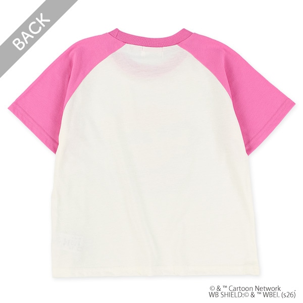 ラグラン半袖Tシャツ（パワーパフ ガールズ）