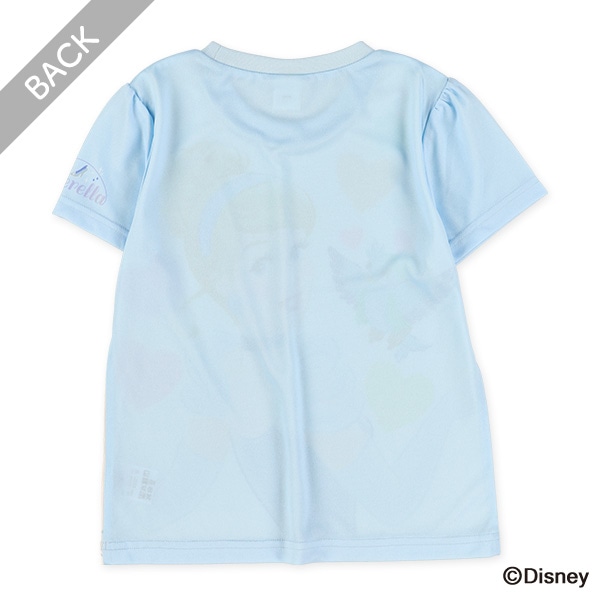 4柄コミック半袖Tシャツ（ディズニープリンセス）