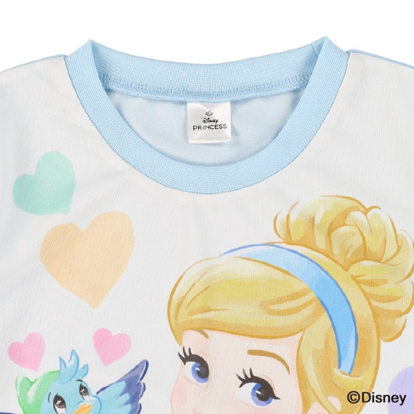 4柄コミック半袖Tシャツ（ディズニープリンセス）