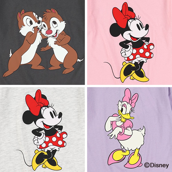 スタンディング半袖Tシャツ（ディズニー）