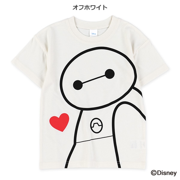 ビッグフェイス半袖Tシャツ（ベイマックス・ミニーマウス）