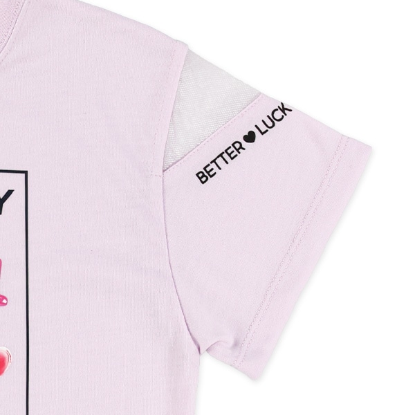 袖メッシュベアグミ半袖Tシャツ