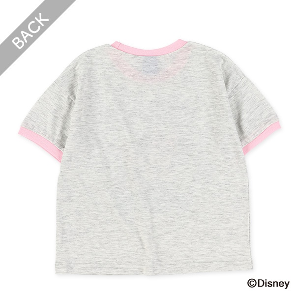 リンガー半袖Tシャツ（ミニーマウス）