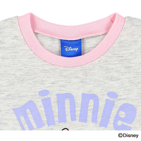 リンガー半袖Tシャツ（ミニーマウス）
