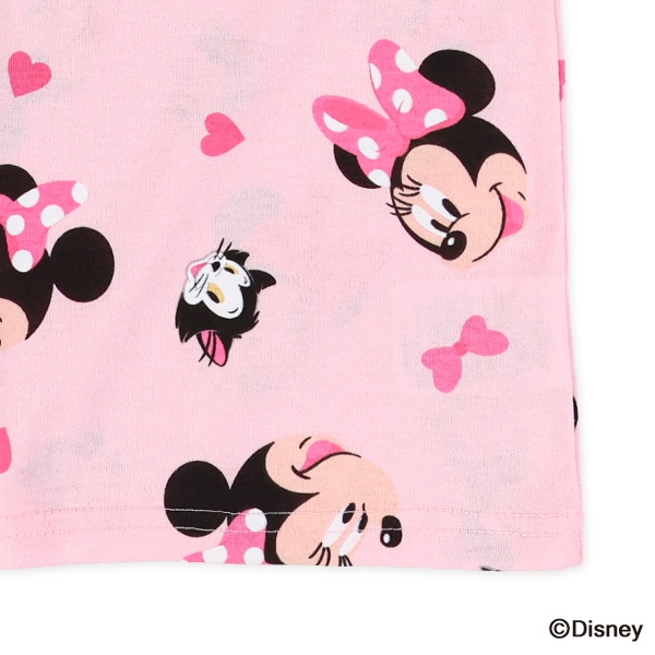 総柄半袖Tシャツ（ミニーマウス）