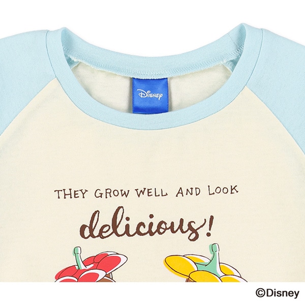 ラグラン半袖Tシャツ（チップとデール）