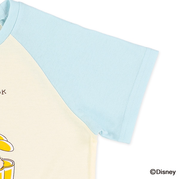 ラグラン半袖Tシャツ（チップとデール）