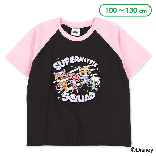 ラグラン半袖Tシャツ（スーパーキティ）