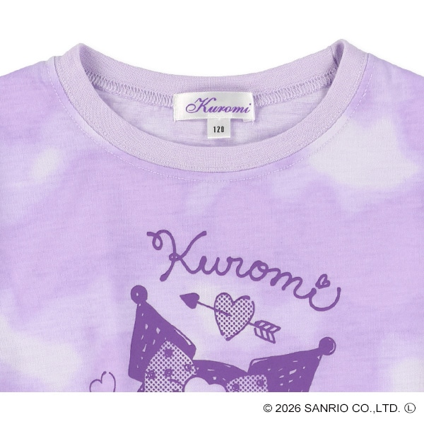 タイダイ風半袖Tシャツ（マイメロディ・クロミ）