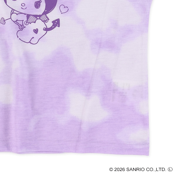 タイダイ風半袖Tシャツ（マイメロディ・クロミ）