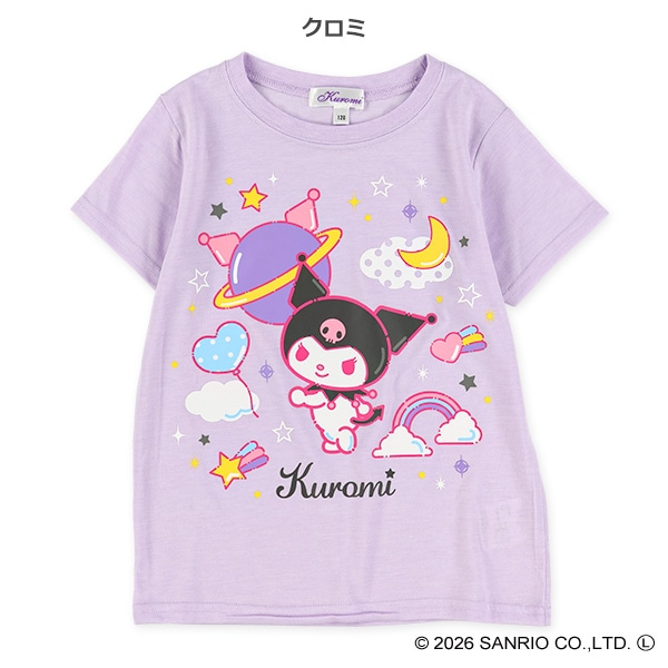 半袖Tシャツ（ハローキティ・マイメロディ・シナモロール・クロミ）