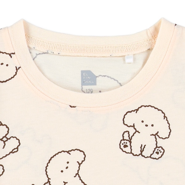 いぬ・ねこ総柄半袖Tシャツ