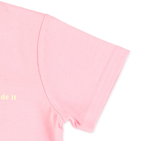 配色ロゴ前後プリント半袖Tシャツ