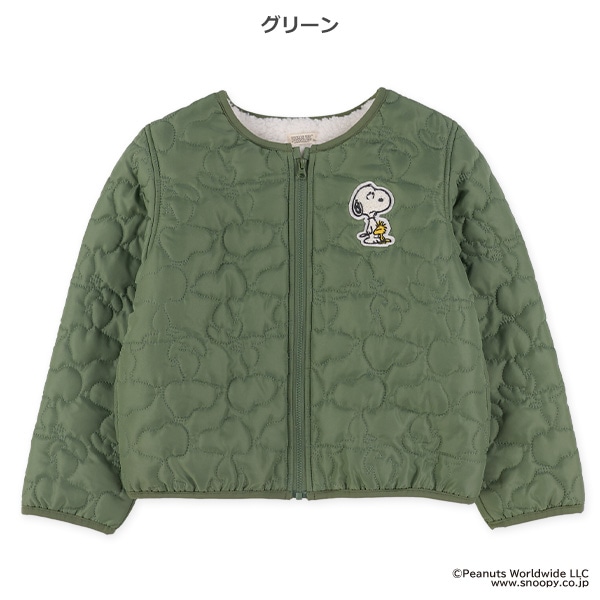 裏ボアキルトジャケット（スヌーピー）