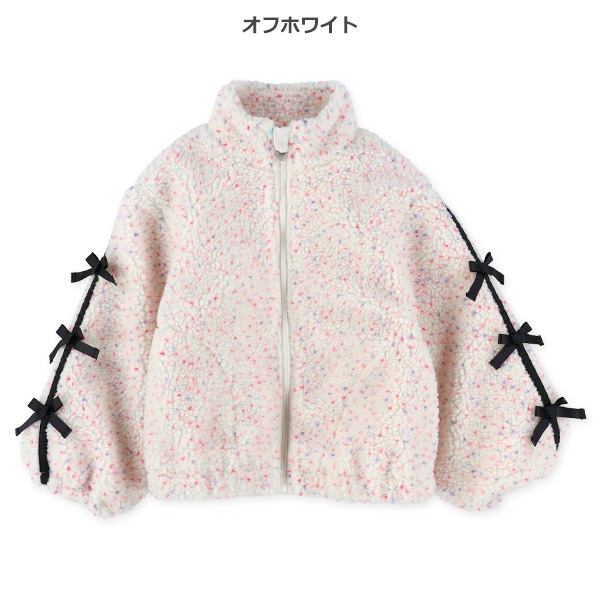 カラーネップフリースジャケット