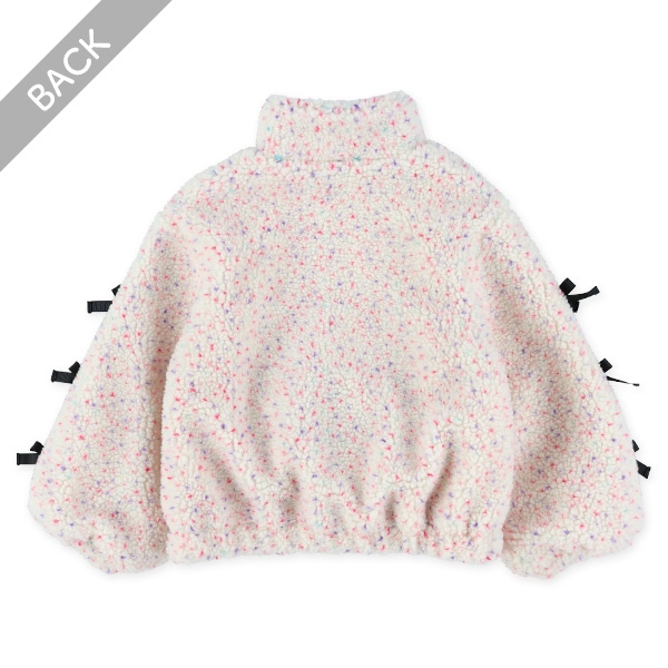 カラーネップフリースジャケット