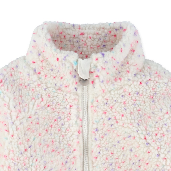 カラーネップフリースジャケット