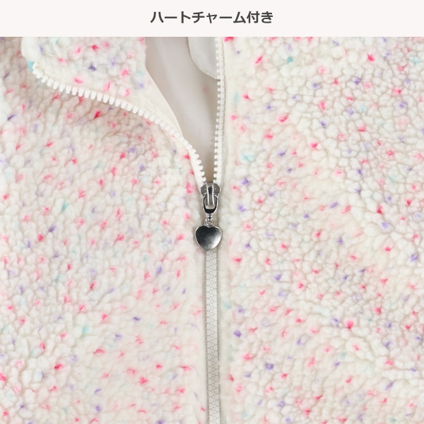 カラーネップフリースジャケット