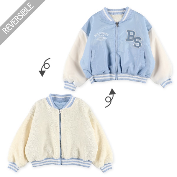 タフタボアリバーシブルBSスタジャン